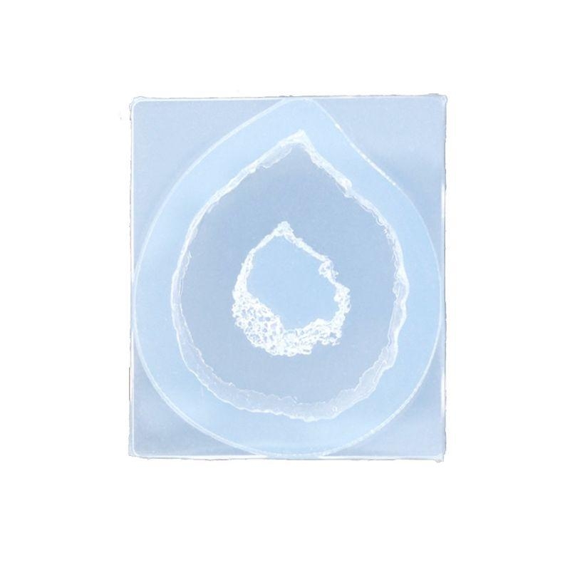 Geode Mold Silicone - Креативное художественное ремесло, смола, кварцевый камень,