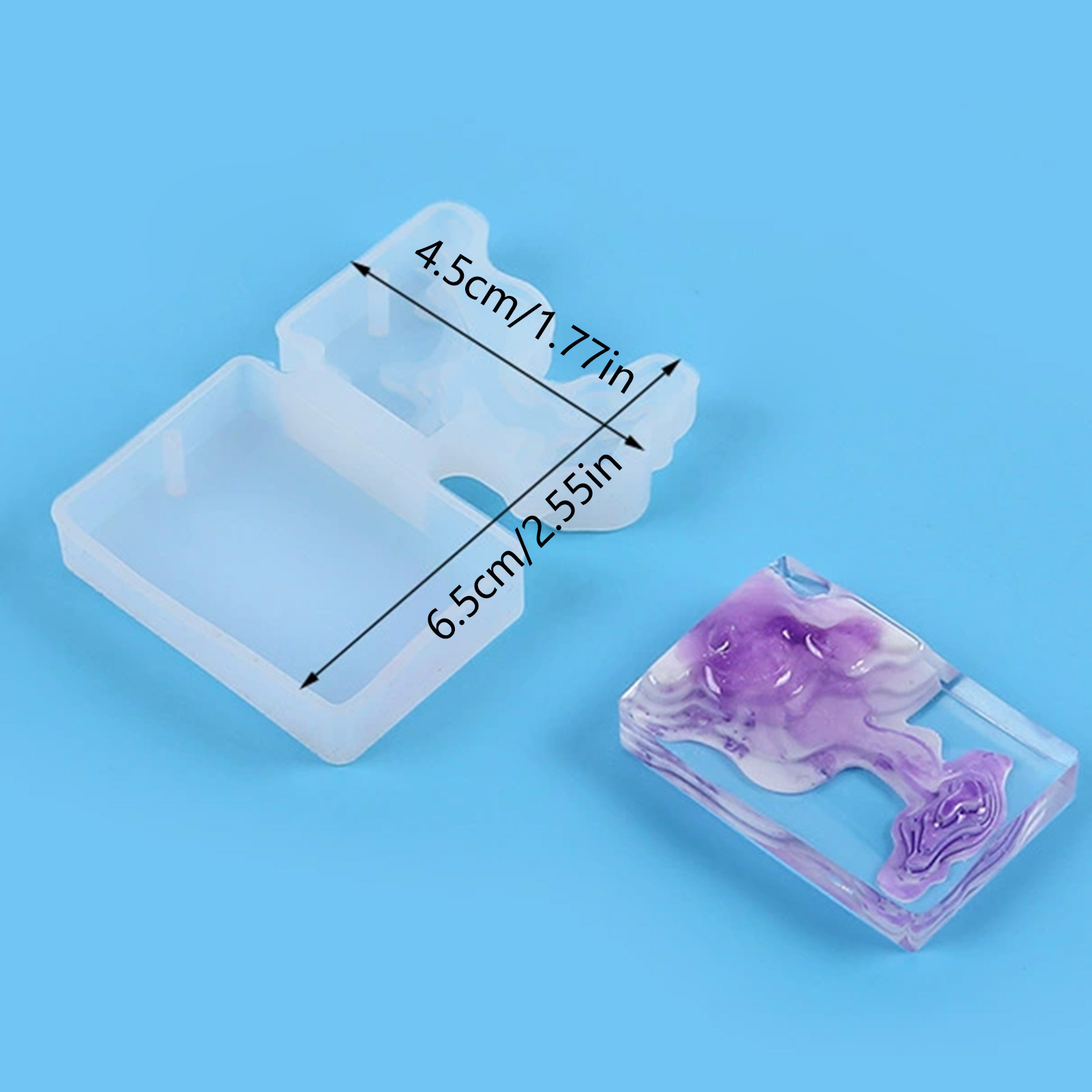 Набор из 3 гибких силиконовых  – обзор и цена Geode Mold Silicone