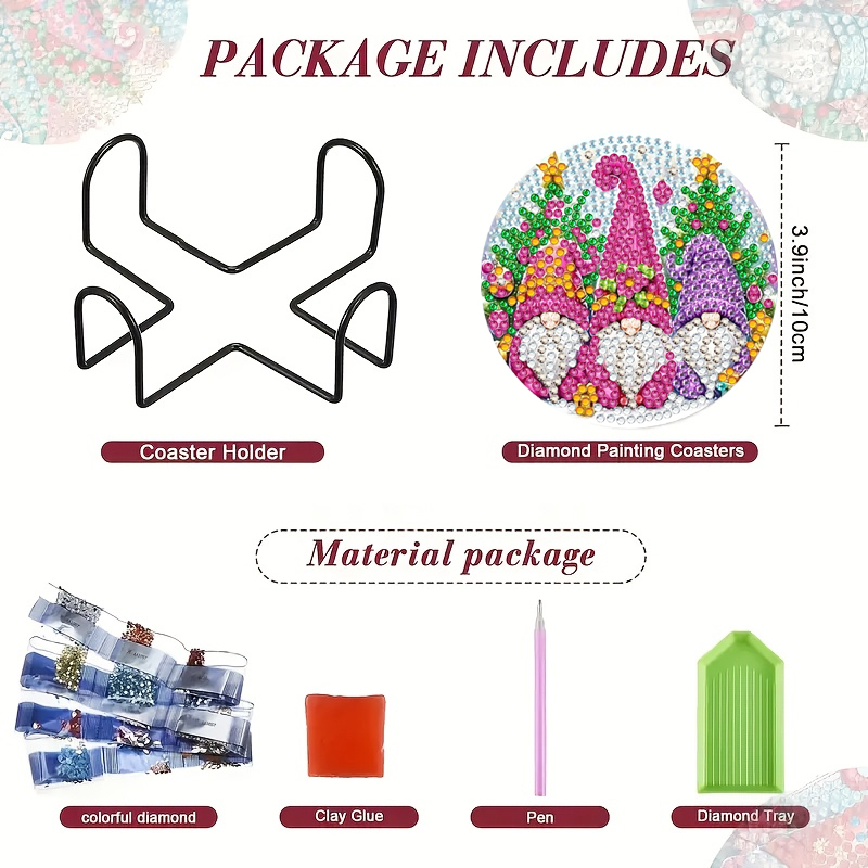8 шт./компл., рождественская к – обзор и цена Resin Craft Kit