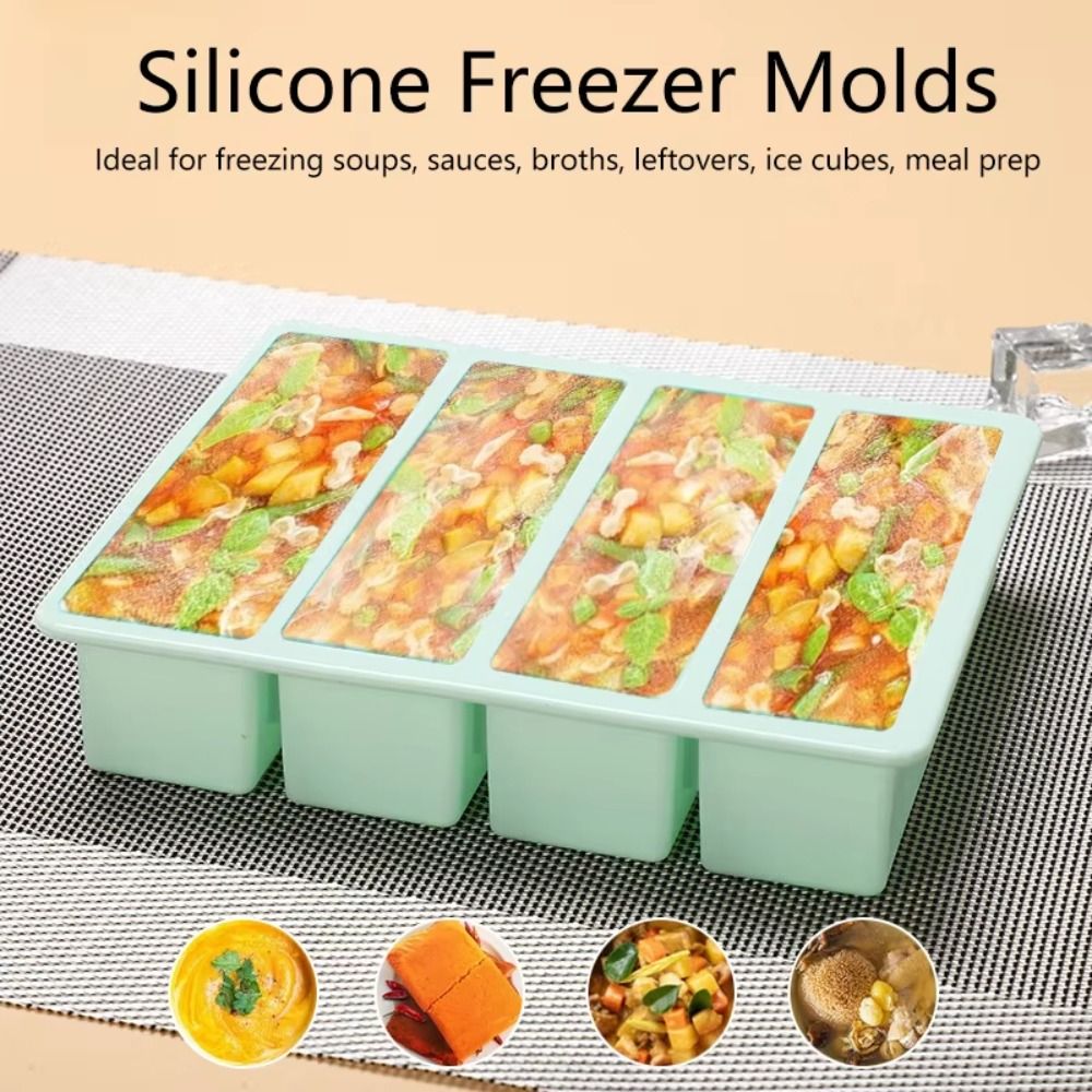 Новые 4-сетки гигантского хран – обзор и цена Serving Tray Mold
