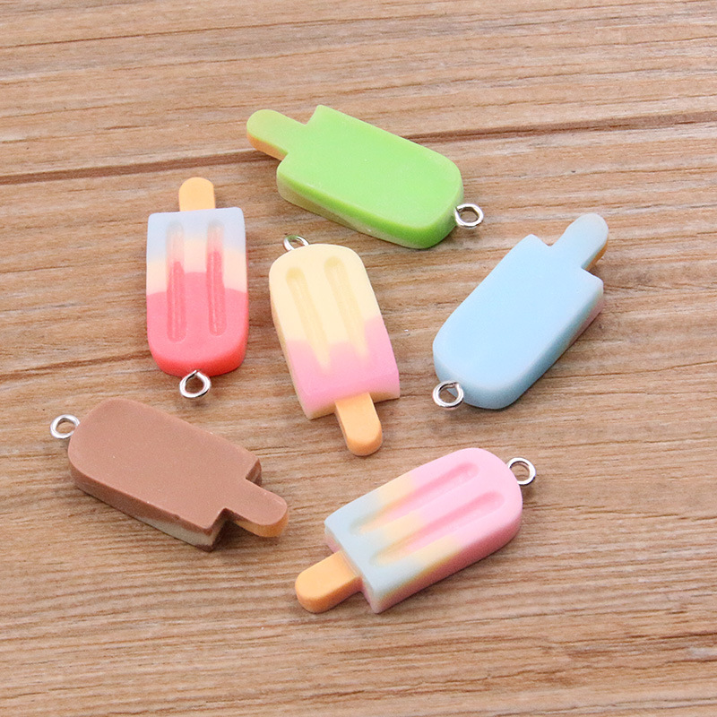 6 шт. градиентных подвесок из  – обзор и цена Resin Crafts Diy