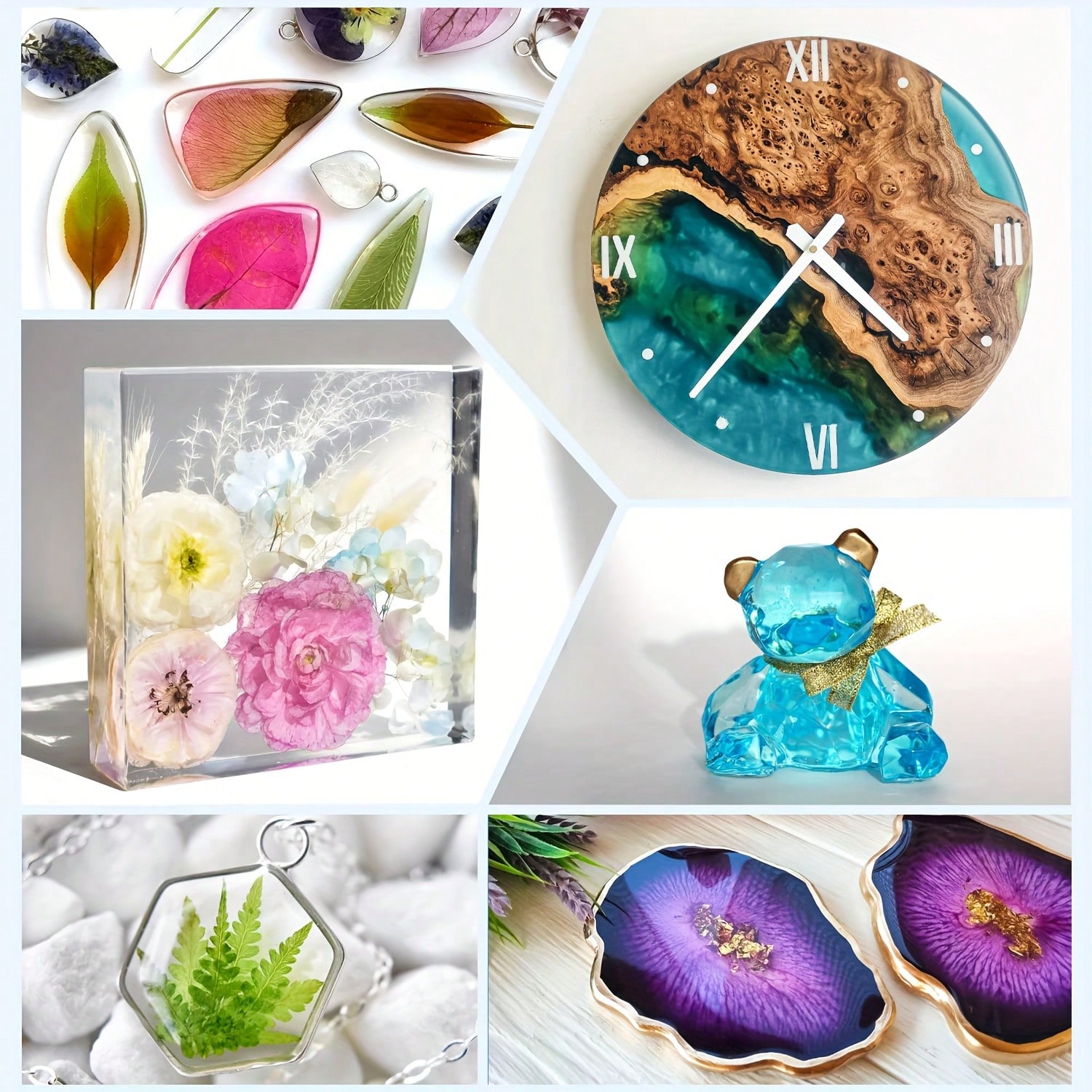 Набор кристально прозрачной ли – обзор и цена Resin Jewelry Kit