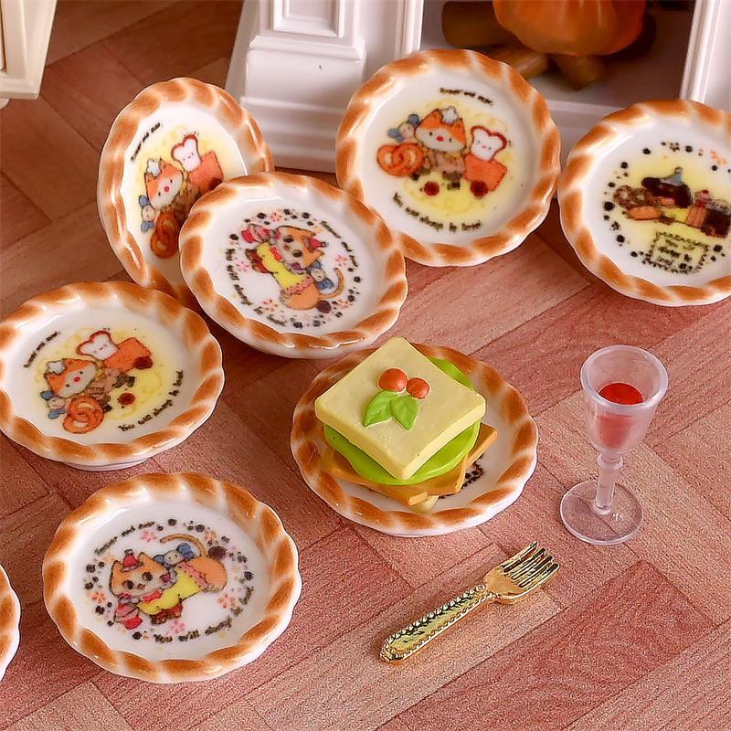 10 шт./компл. кукольный домик  – обзор и цена Resin Craft Kit
