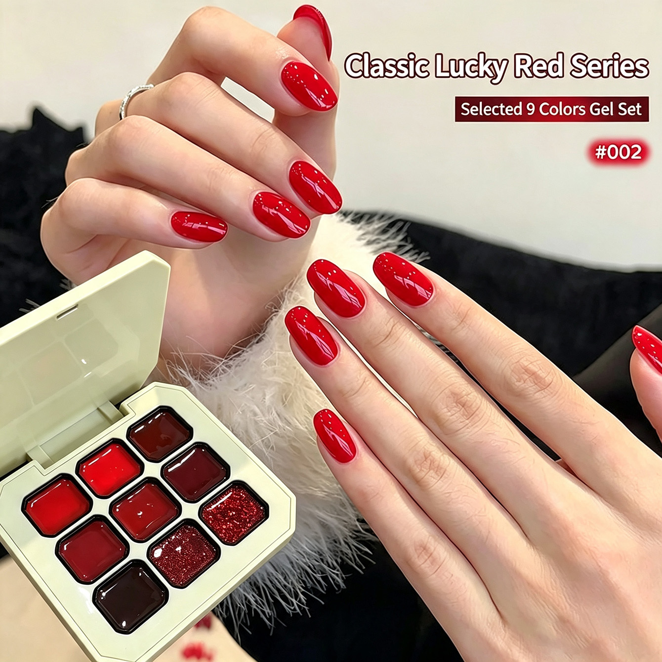 9 цветов классического красног – обзор и цена Resin Glitter Pack