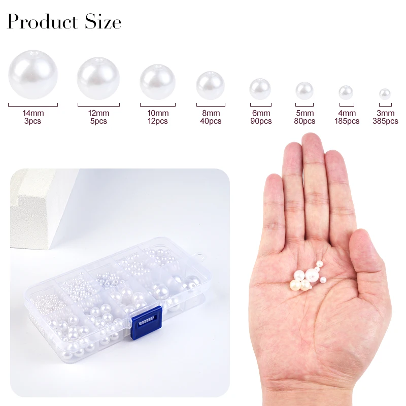 800 шт., комплект бусин из иск – обзор и цена Resin Craft Kit