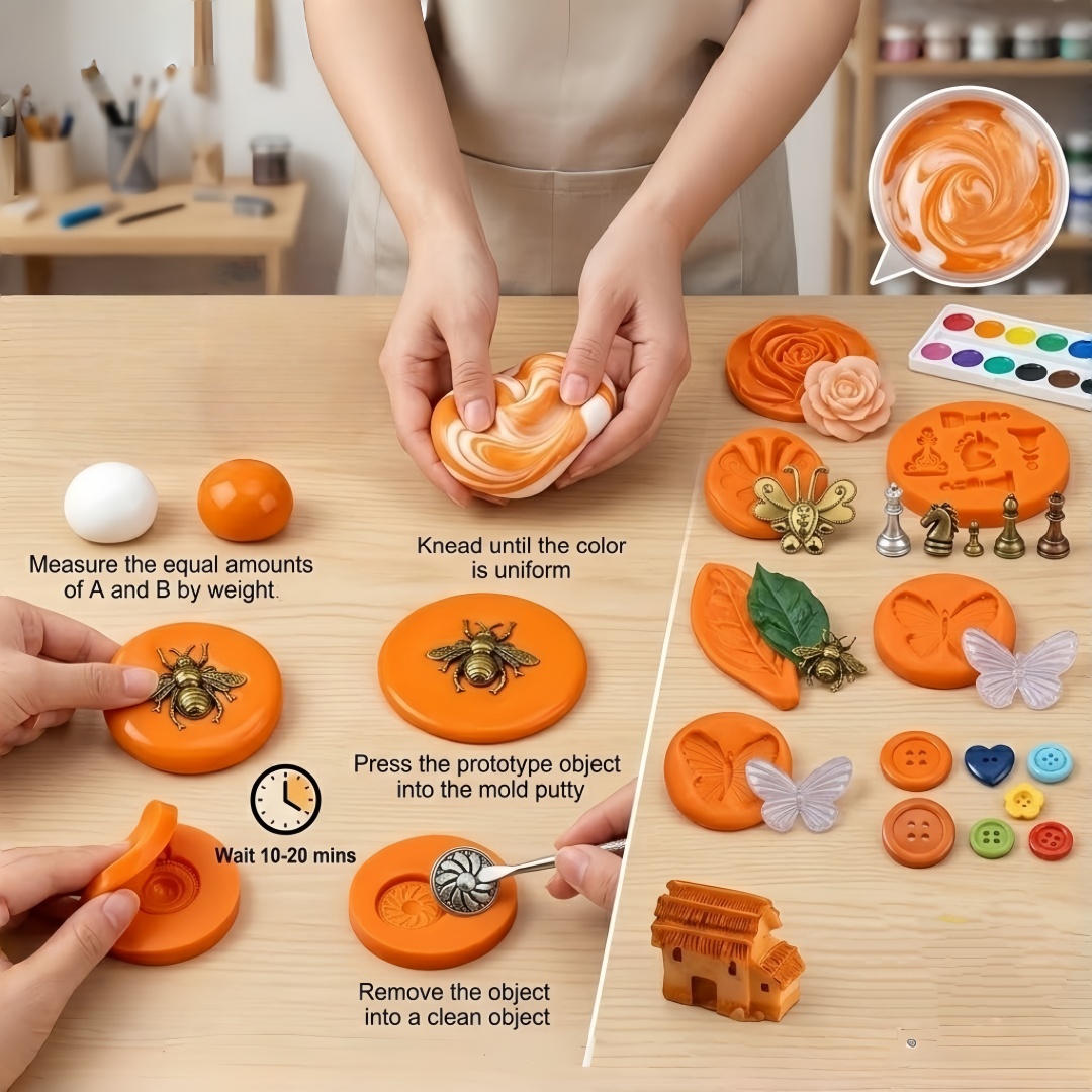 Набор силиконовой глины для тв – обзор и цена Resin Craft Kit