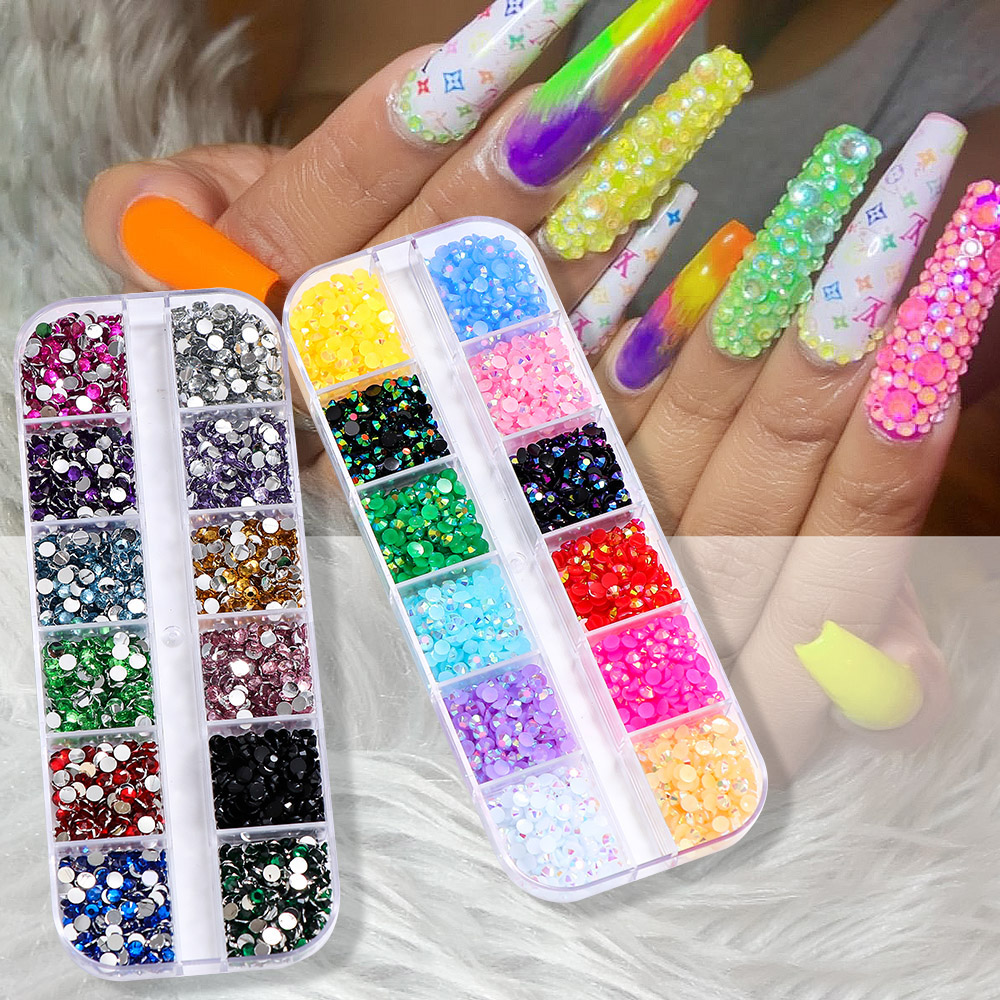 Набор из 2400 шт. страз AB Jel – обзор и цена Resin Glitter Pack