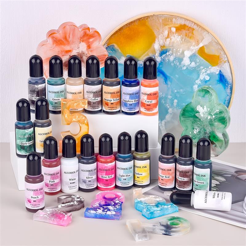 10 мл/шт. Эссенция смолы спирт – обзор и цена Resin Dye Alcohol