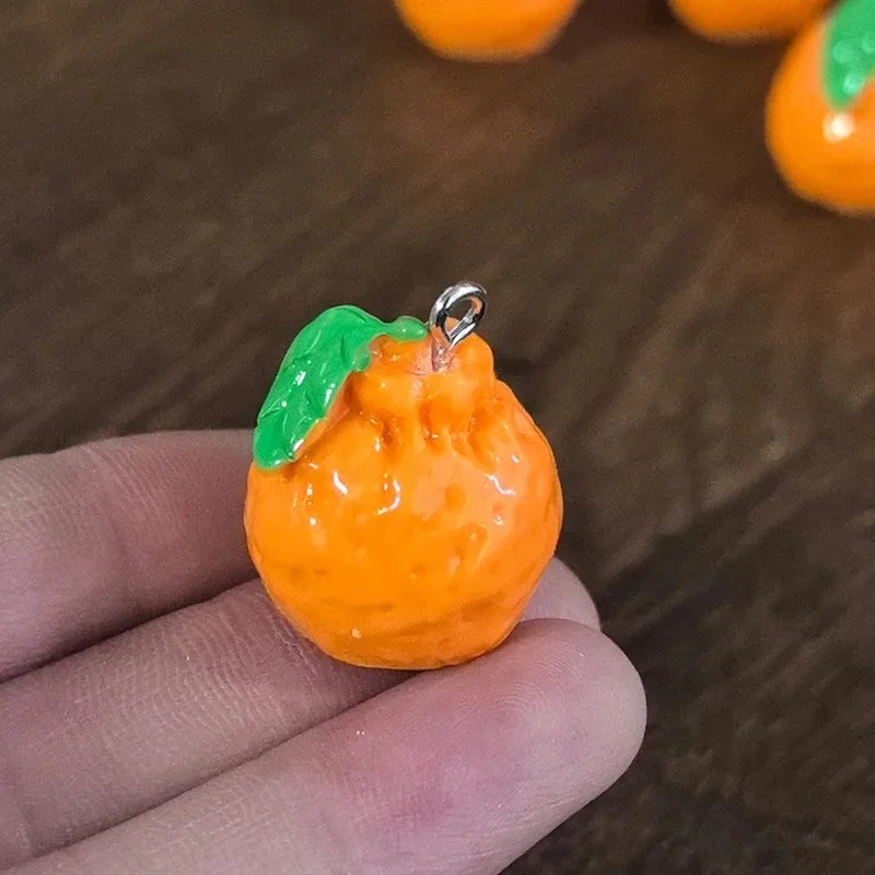 10 шт. 3D-имитация мандарина и – обзор и цена Resin Craft Supplies