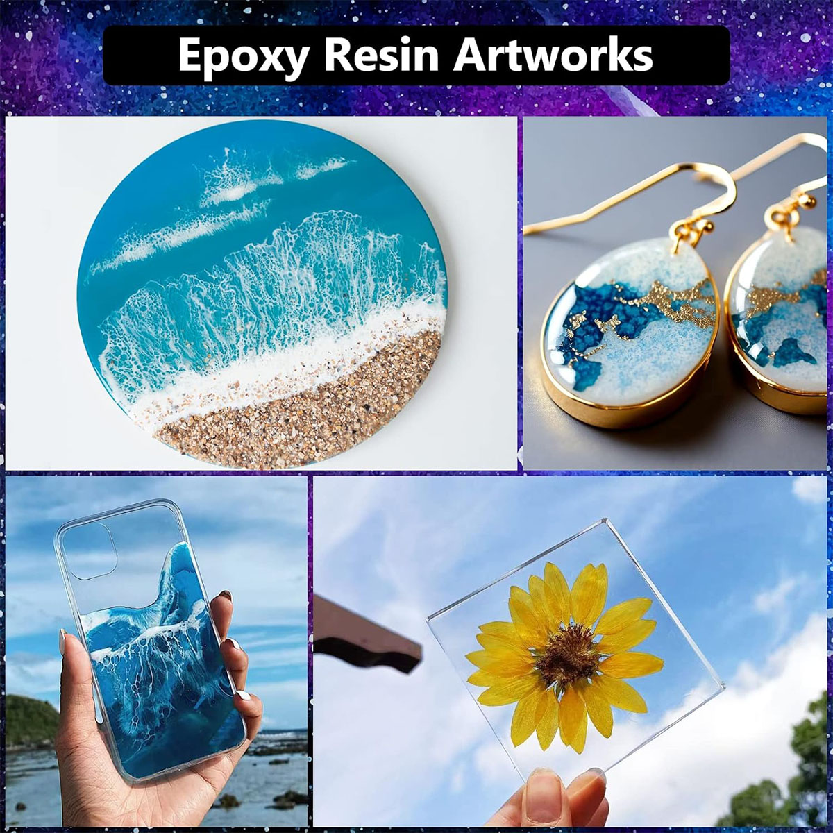 1000 мл кристально чистый комп – обзор и цена Resin Jewelry Kit