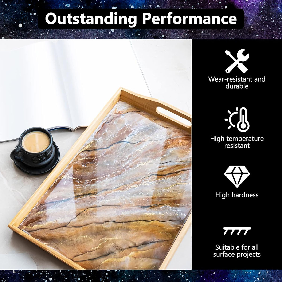 1000 мл кристально чистый комп – обзор и цена Resin Jewelry Kit