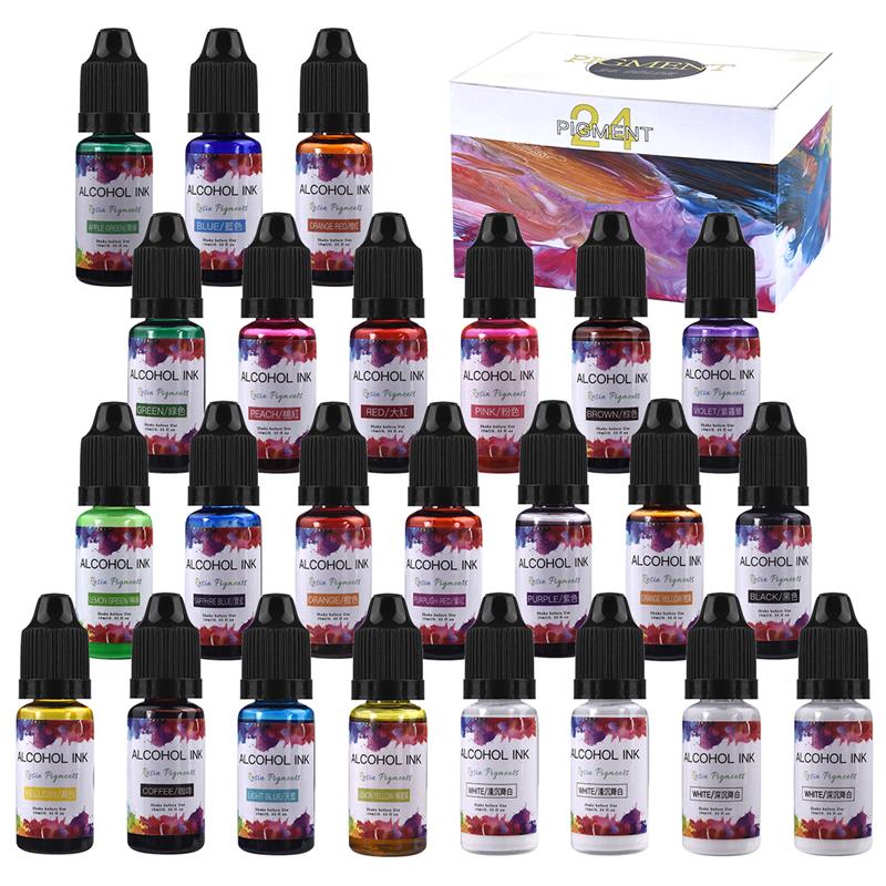 1 Набор эпоксидной смолы пигме – обзор и цена Resin Dye Alcohol